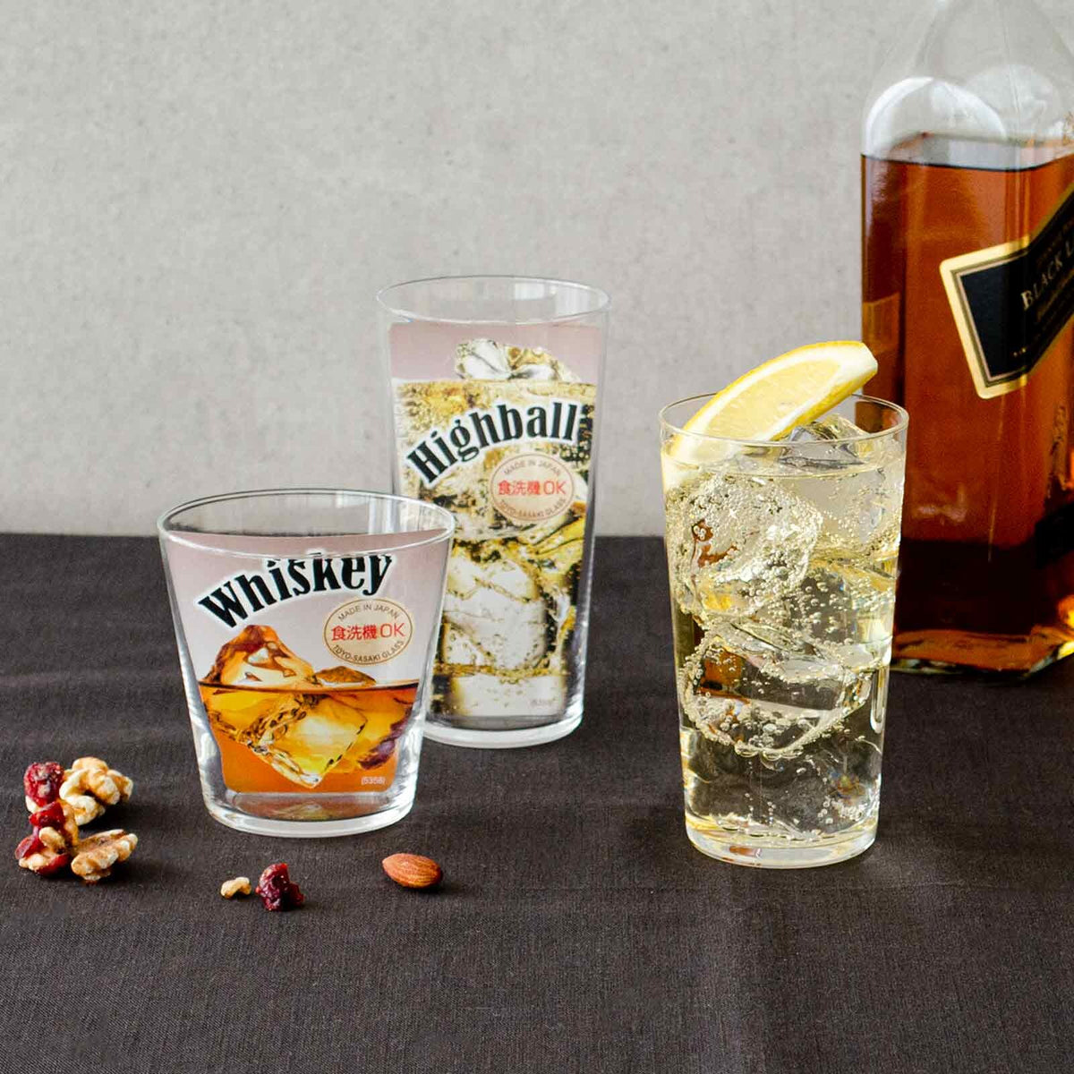 Toyo-Sasaki Glass Thin Whiskey Glass Tumbler 360ml B-00112