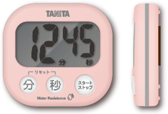 Tanita Washable Large Display Timer White TD426WH