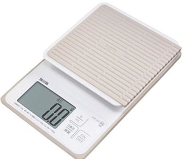 Tanita Waterproof Kitchen Scale 3kg White KW320WH