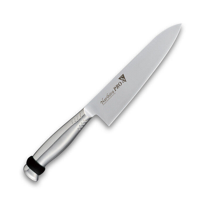 Fuji Cutlery Narihira Pro All Stainless Steel Chef's Knife 180mm Green FC-3083GR
