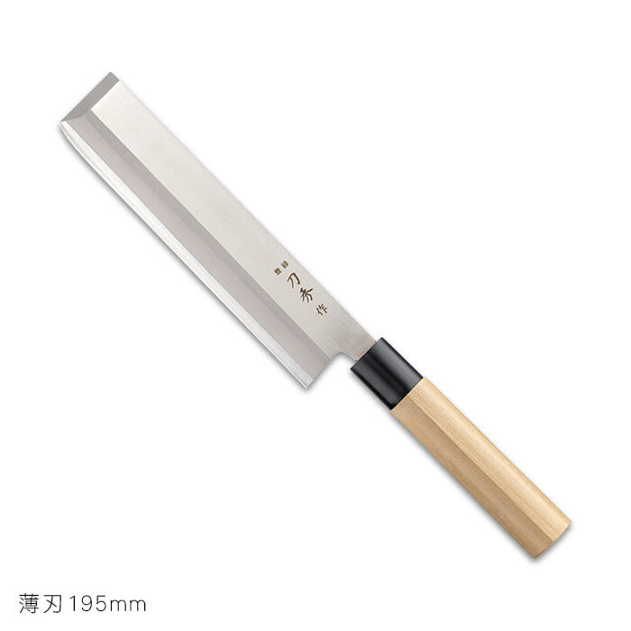 Tojiro Shusaku Molybdenum Vanadium Left-Handed Usuba Knife 195mm FC-376