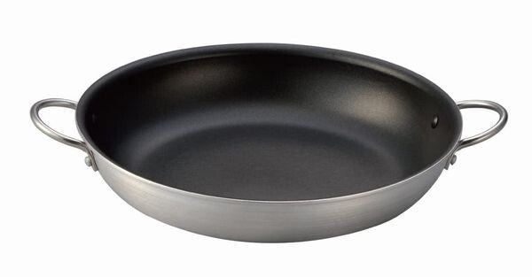 Hokuriku Aluminum Demi Pro Family Paella Pan 26cm