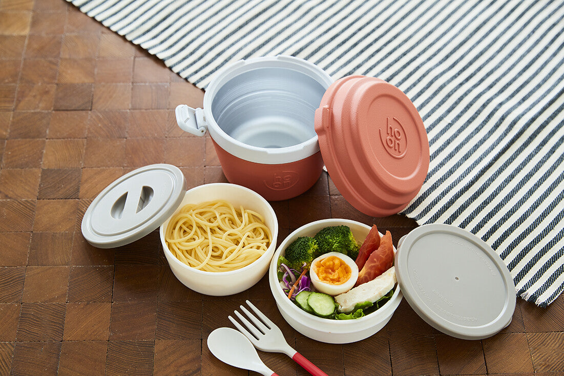 Orugo Bucket Lunch Jar 550ml Orange LJB-55