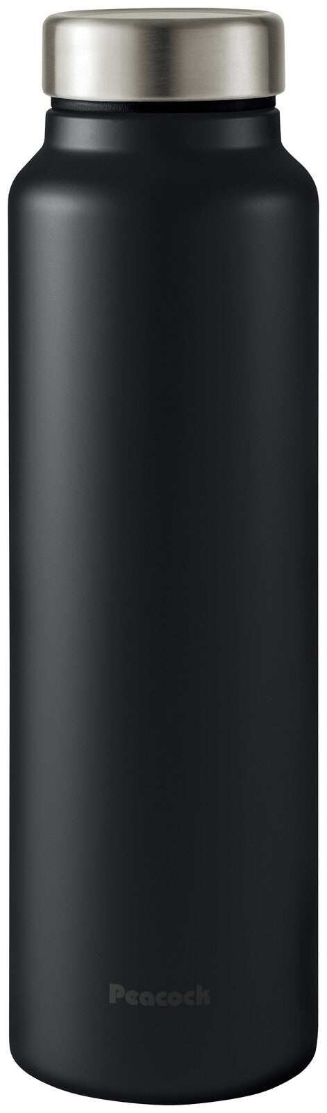 Peacock Stainless Mug Bottle 800ml Matte Black AKY-80
