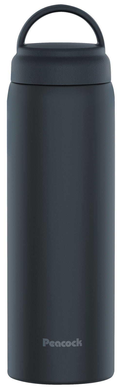 Peacock Stainless Steel Mug Bottle 600ml Charcoal Gray AKZ-60