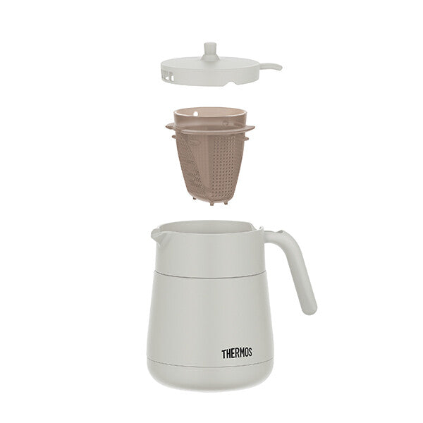 Thermos Vacuum Insulated Teapot With Strainer