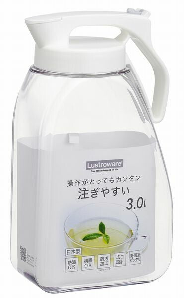 Iwasaki One-Push Tate-Yoko Pitcher 3L K-1289W