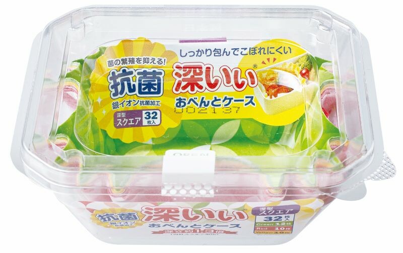 Toyo Aluminum Deep Bento Cup Square 32-Count