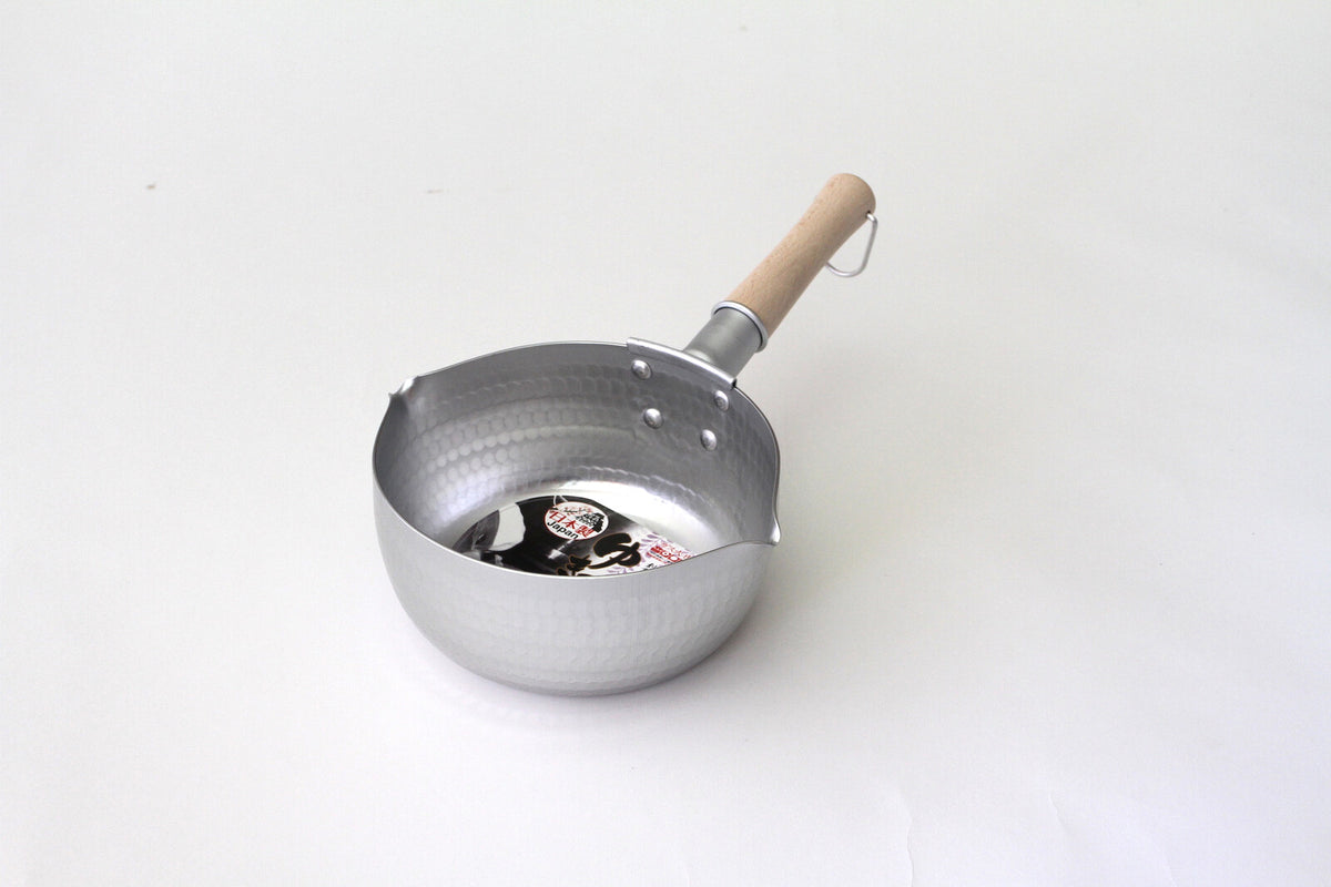 Taniguchi Metal Ginnami Yukihira Pot for Gas Stove 18cm