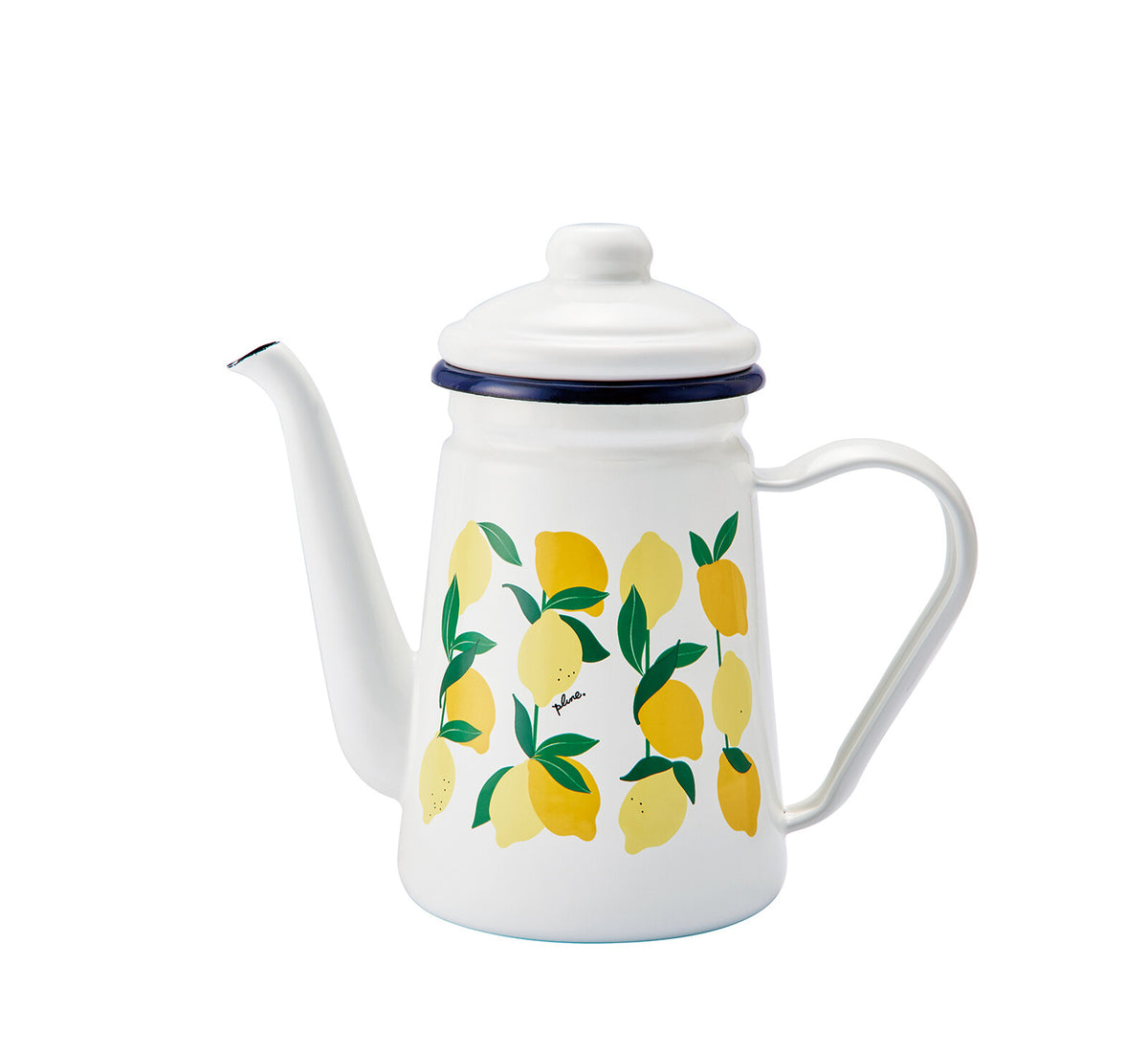 Plune Enamel Cafe Pot Lemon PCP-703