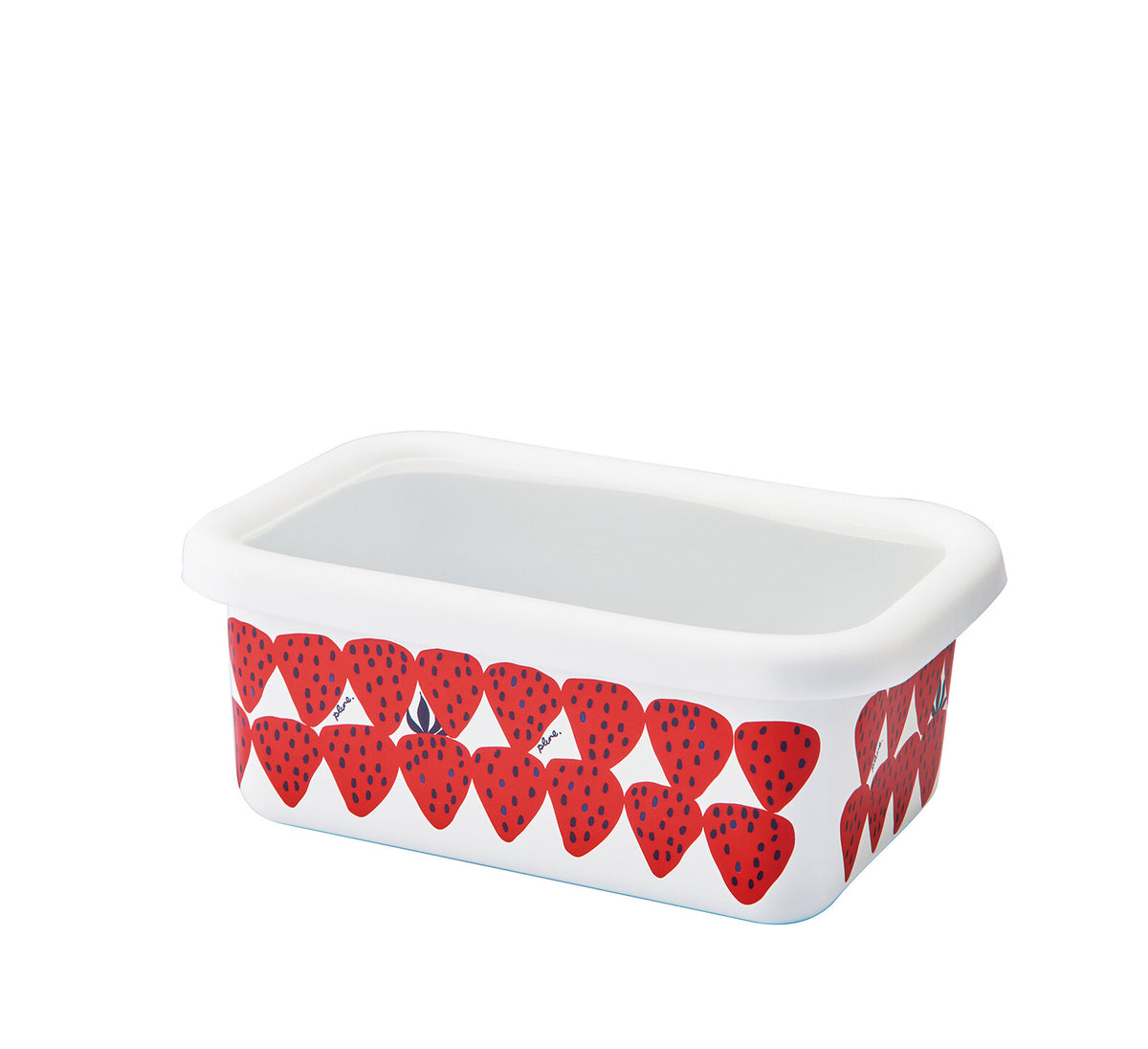Plune Enamel Rectangle Stocker M Akaichigo PRS-501