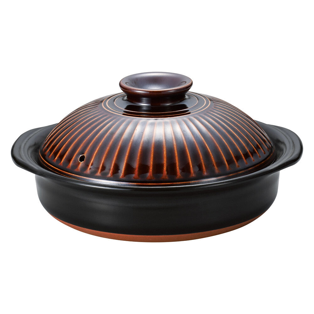 Ginpo Kikka Ame Donabe Clay Pot Size 7