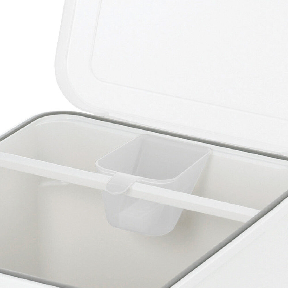 Richell Totono Drawer Rice Storage Bin White