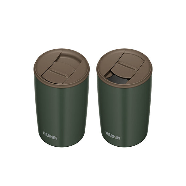 Thermos Tumbler Forest Green 400ml 12-Pack JDP-401