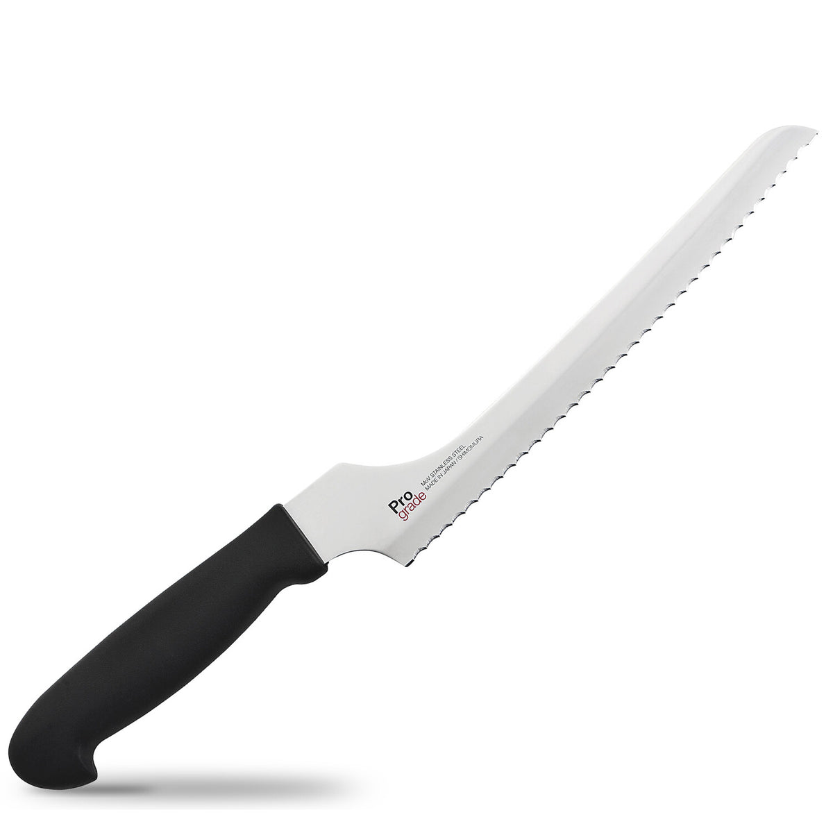 Shimomura Pro Grade Bread Knife Black PG-104B