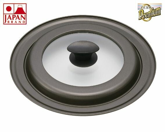 Takehara Seikan ZERO Frying Pan Cover with Glass Window LL 26-30cm SC-95