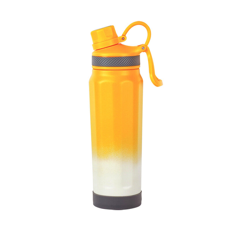Wahei Freiz Fortec Carrying Bottle 530ml Orange x White