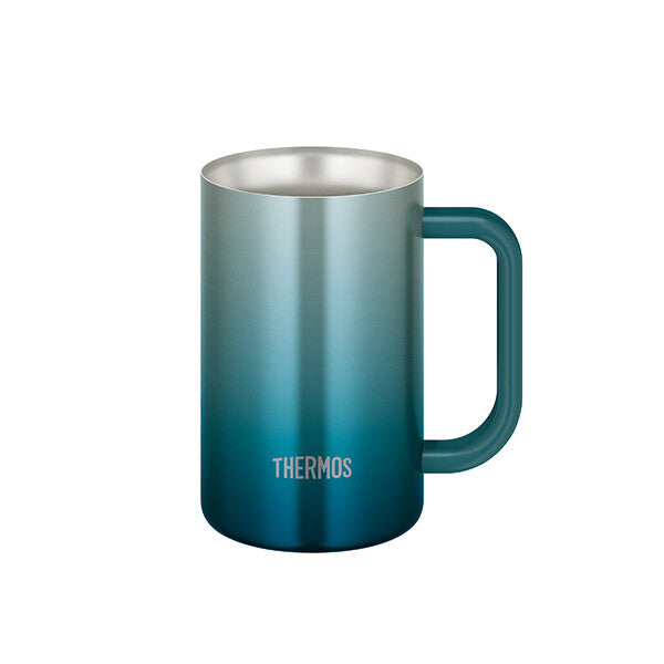 Thermos Vacuum Insulated Mug 600ml Blue Green JDK-601C