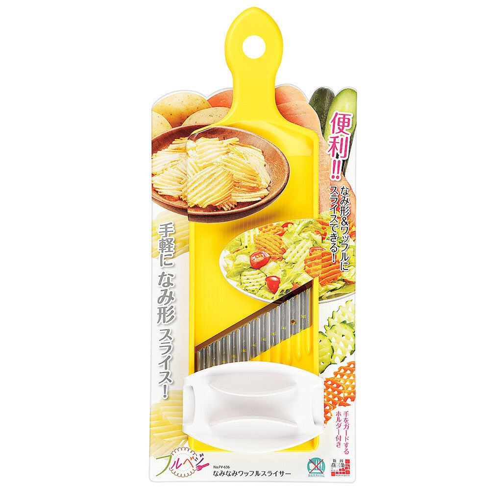 Shimomura Full Veggie Wavy Waffle Slicer FV-636