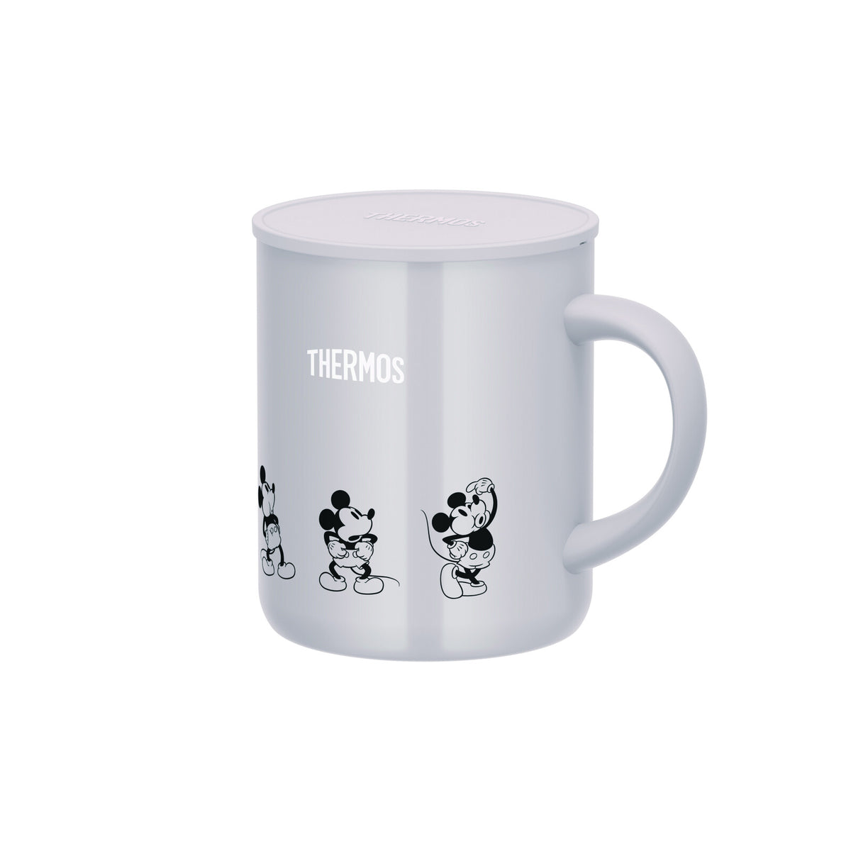 Thermos Vacuum Insulated Mug with Lid 350ml White Beige JDG-351DS