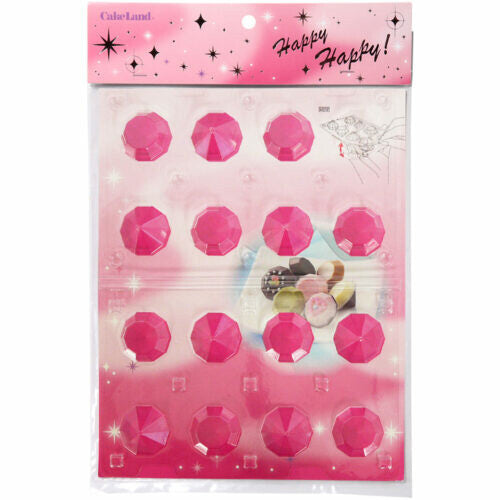 Tiger Crown Kirari Diamond Chocolate Mold Clear PET 1192
