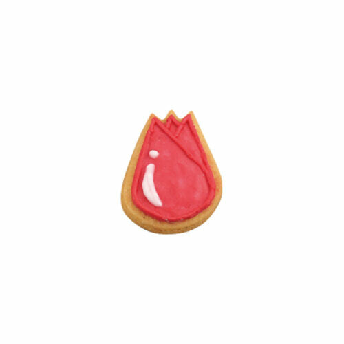 Tiger Crown Stainless Steel Cookie Cutter Tulip 1376