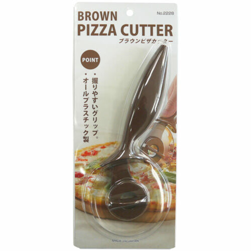 Tiger Crown Pizza Cutter Wheel Brown 22.5cm 2228