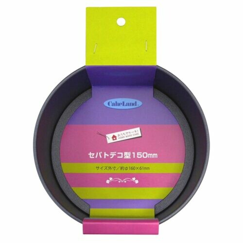 Tiger Crown G. Round Cake Pan with Removable Bottom 150mm 3804