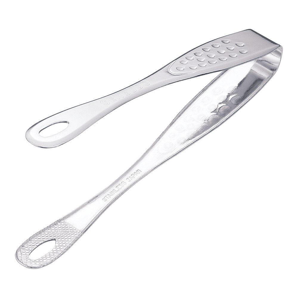 Senbudo 18-0 Stainless Steel Condiment Tongs 10cm