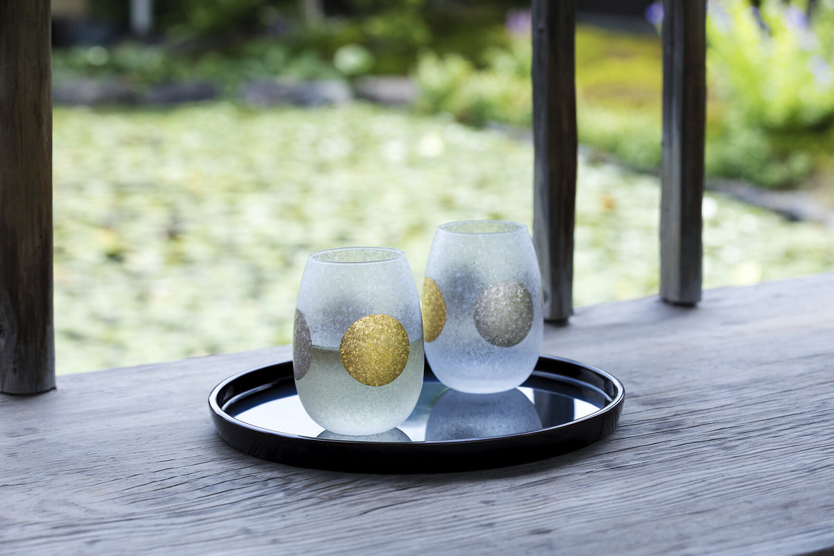 Aderia Sun and Moon Tumbler Pair Set S-6254