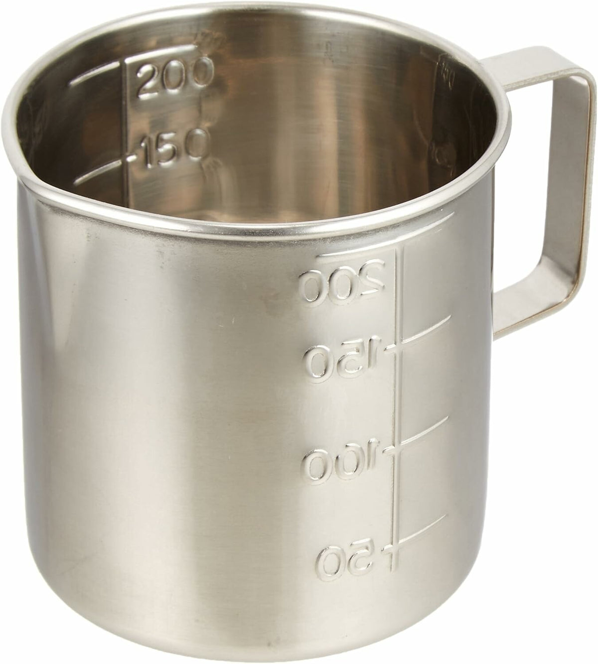 Wahei Freiz Ajido Stainless Steel Measuring Cup with Spout 200ml AD-731