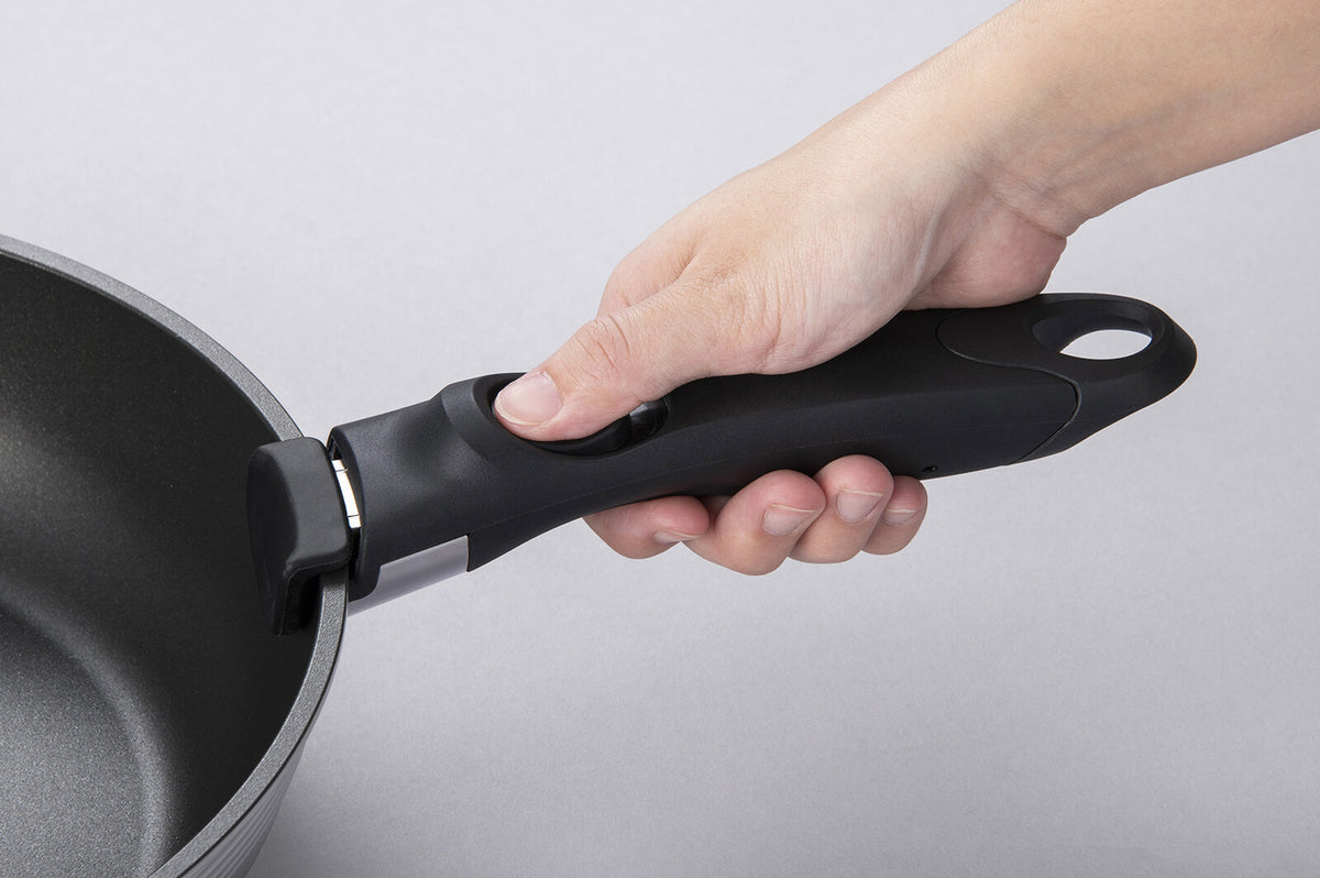 Hokuriku Aluminum Cast Varius Deep Frying Pan 22cm A-3131
