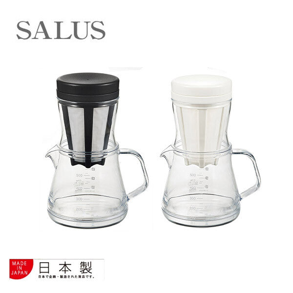 SALUS Storon 400ml Coffee Server 2-Way Dripper Set Black