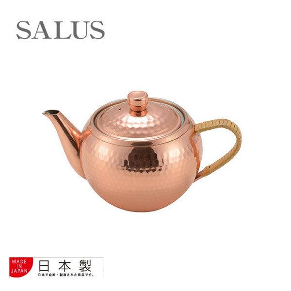SALUS Pure Copper Rear-Handle Teapot