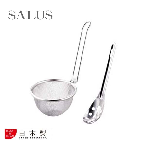 SALUS Stainless Steel Miso Strainer with Spoon