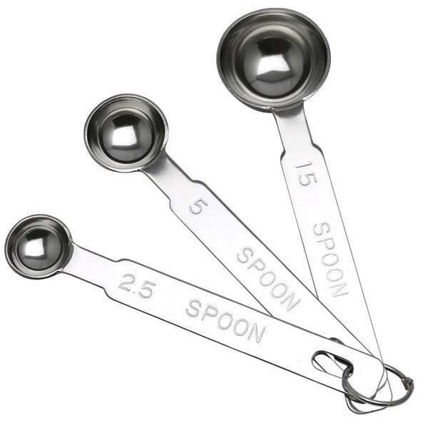 Wahei Freiz Ajido Thick Measuring Spoon Set of 3 18-8 Stainless AD-868
