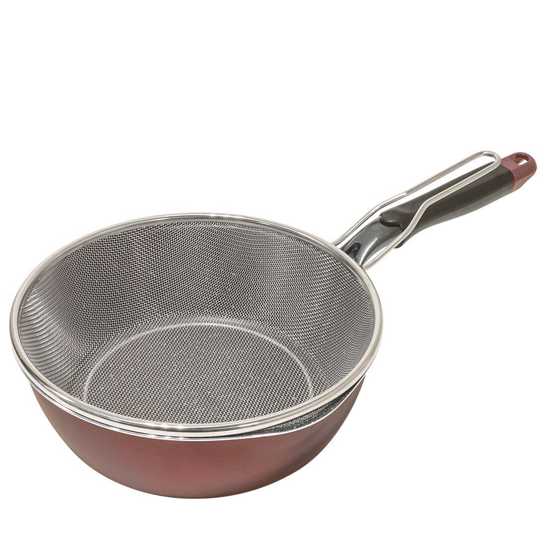 Wahei Freiz Mega Hooker NEO Deep Pan Strainer Fits 20-22cm RE-7766