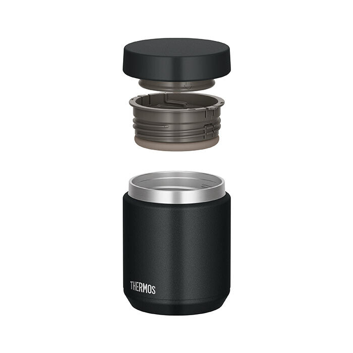 Thermos Vacuum Insulated Soup Jar 400ml Black JED-400