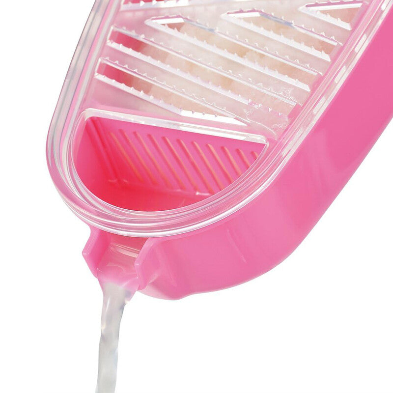 Shimomura Kitchen a La Mode Grater with Catch Tray Pink KUO-01P