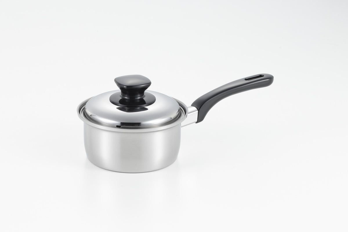 Yoshikawa Modify Single Handle Pot 14cm Stainless Steel SJ4082