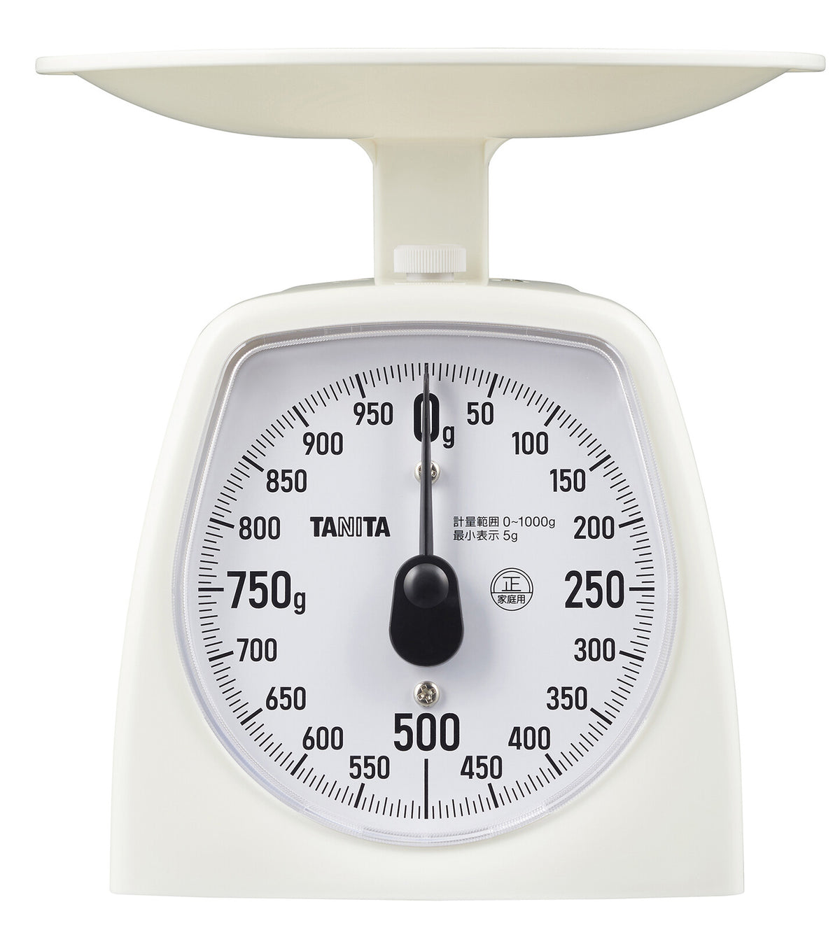 Tanita Analog Kitchen Scale 1kg White KA441WH