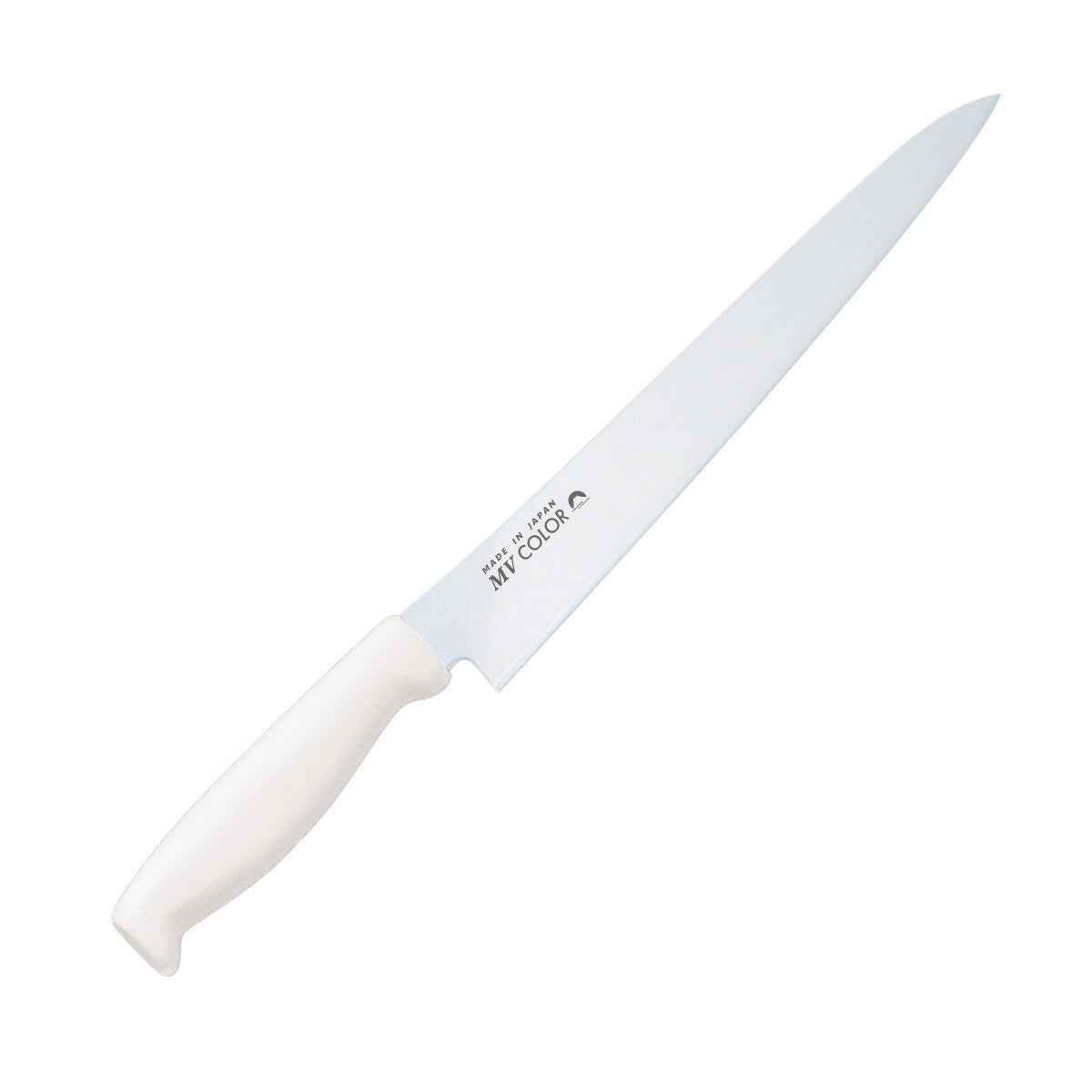 Fuji Cutlery MV Color Sujihiki Slicing Knife White 240mm CR-0304WH