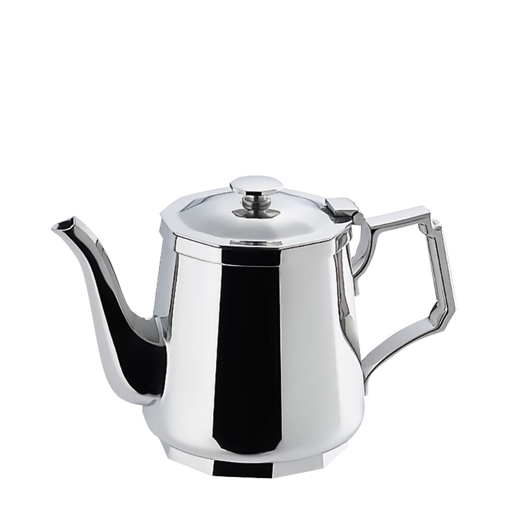 Wadasuke Square Teapot Stainless Steel for 2 People 2202-0207