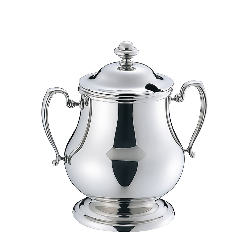Wadasuke Victoria Footed Stainless Steel Sugar Pot for 5 People 2224-0507