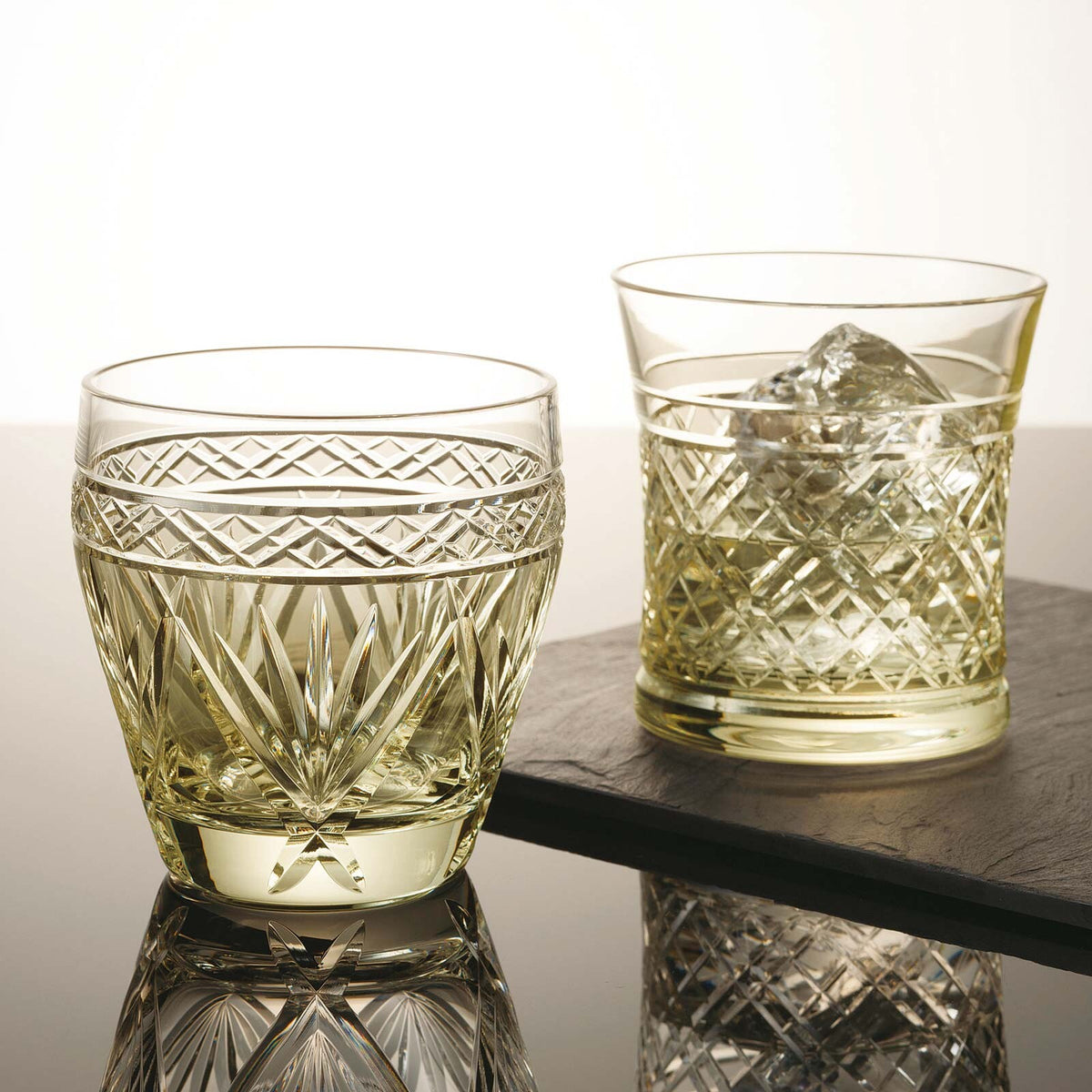 Toyo-Sasaki Glass Amber Free Glass Rock Glass Tumbler, Small, 270ml