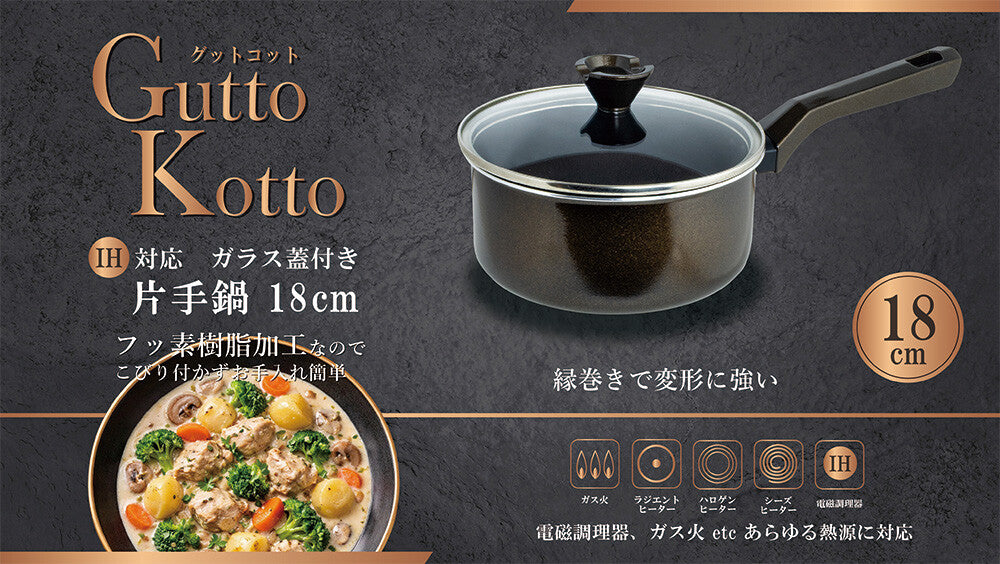 Living GoodCoat IH Saucepan 18cm