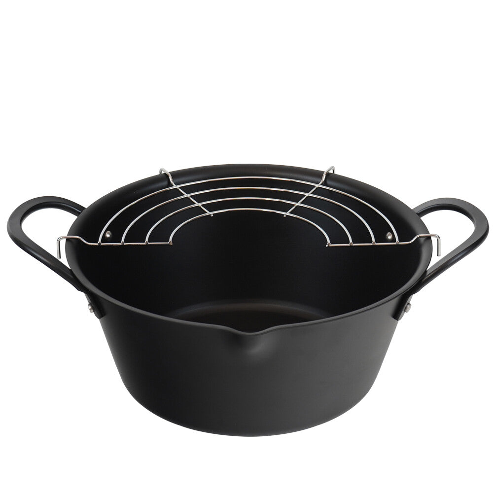 Wahei Freiz Kararizu IH Deep Tempura Pot 22cm RB-4016