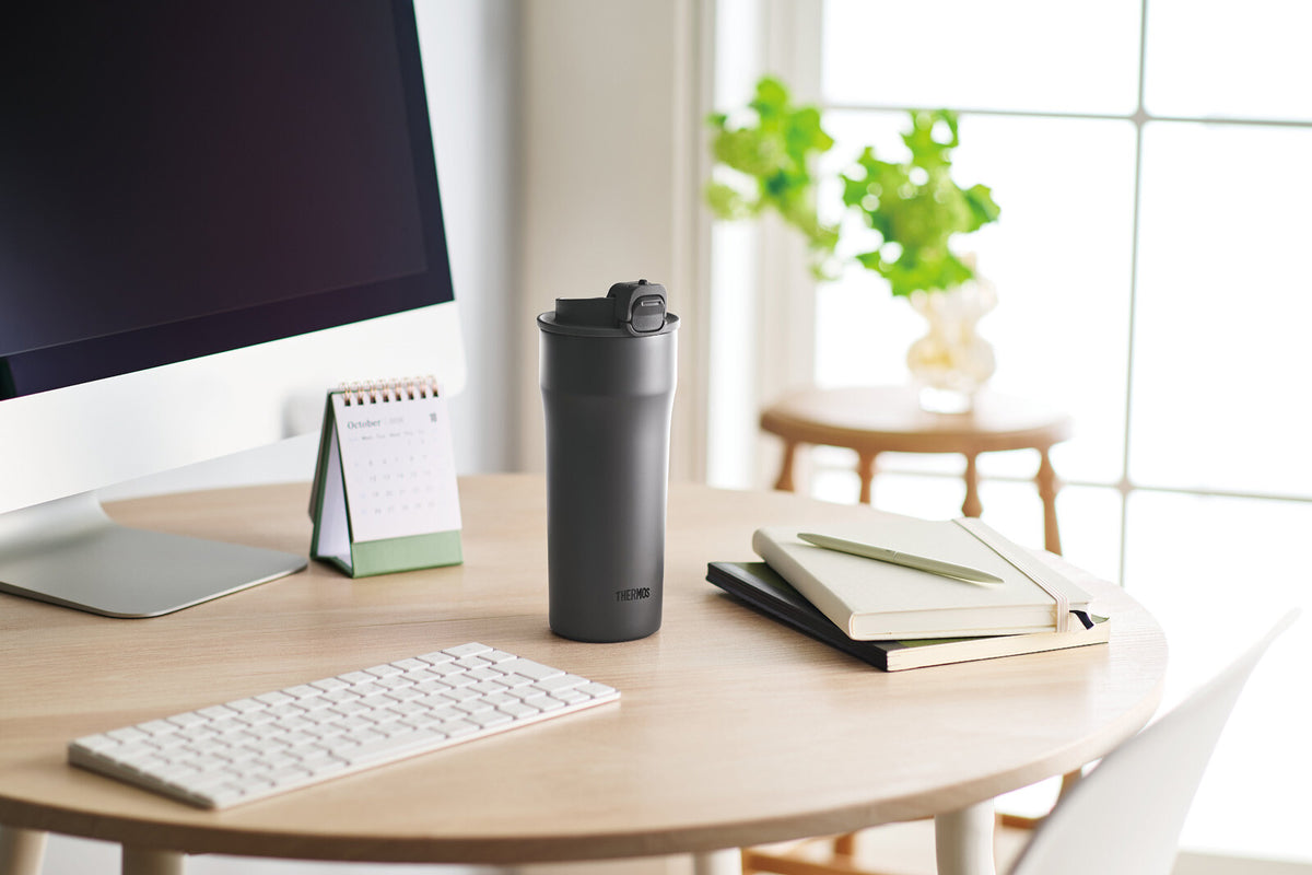 Thermos Vacuum Insulated Portable Tumbler Dark Gray JPI-420