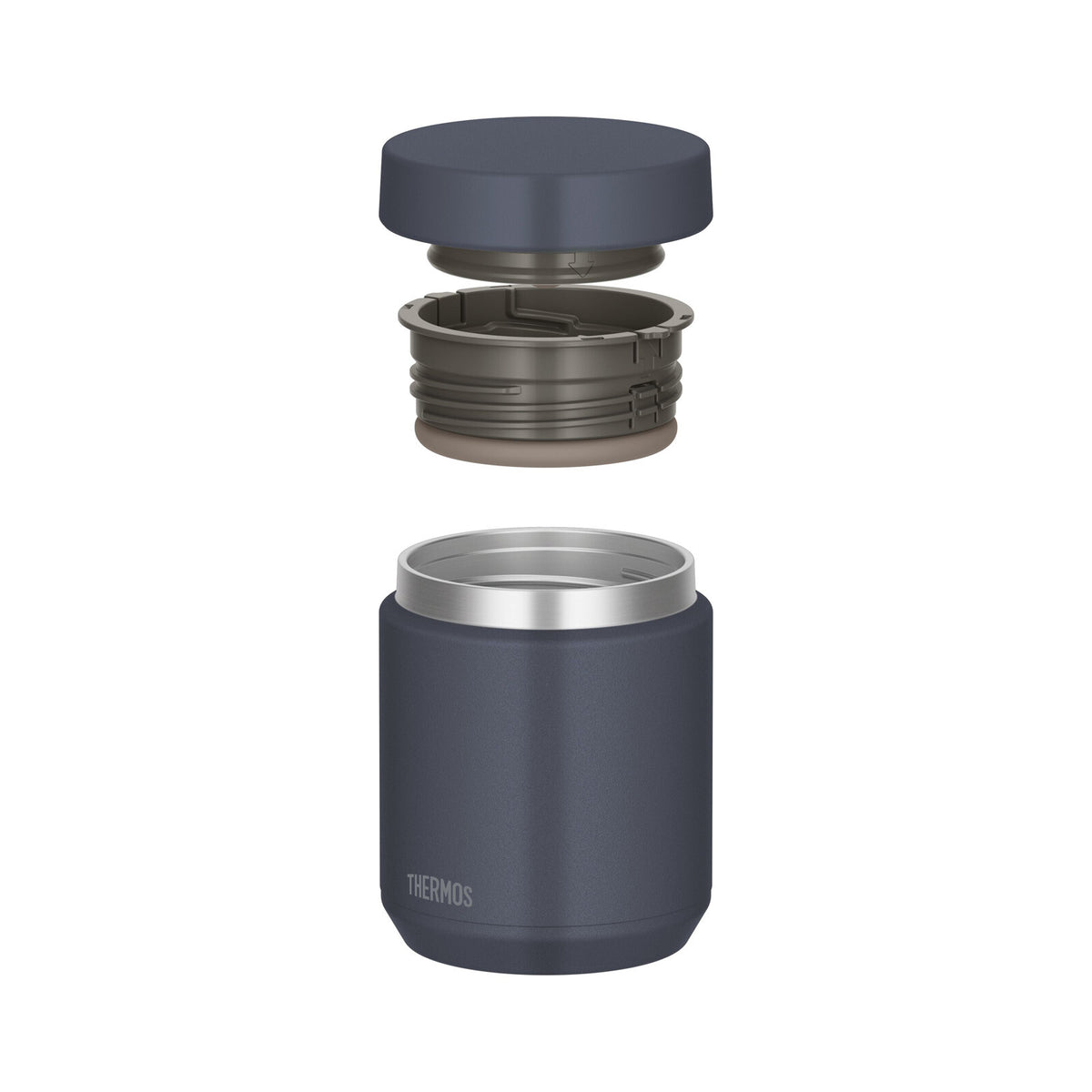 Thermos Vacuum Insulated Soup Jar Navy Black JED-401