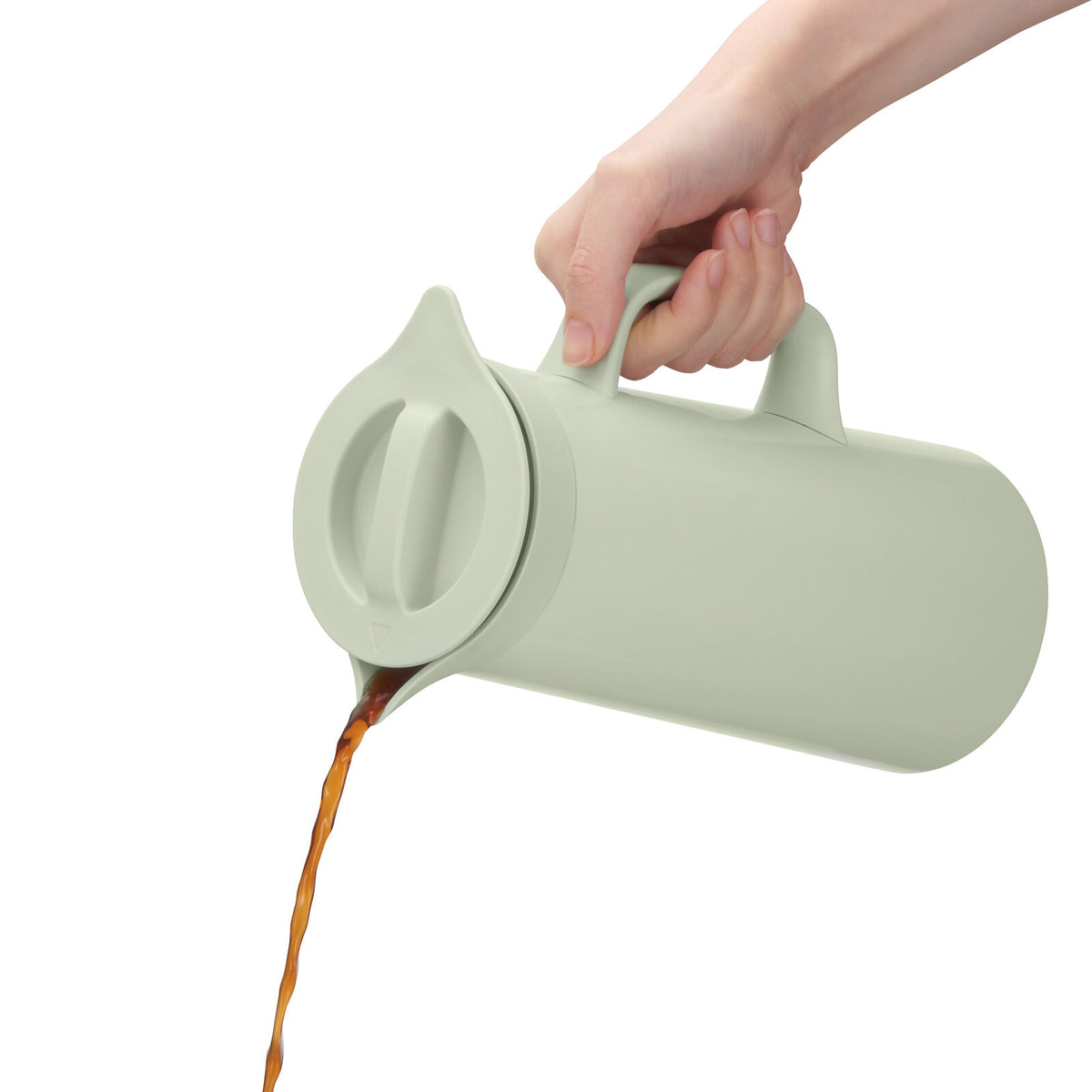 Thermos Stainless Steel Teapot Soft Sage TTH-1000